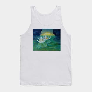 Oil Painting  - Water Lilies. 2012 Tank Top